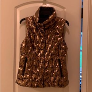 North Face Gold Vest